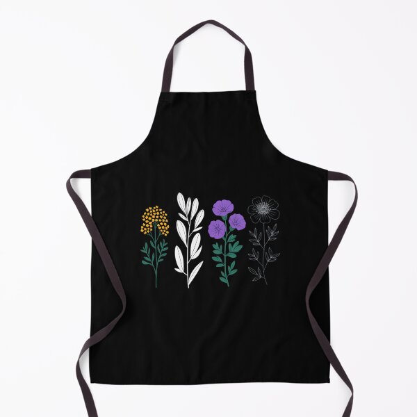 Item preview, Nonbinary Flowers Floral Nonbinary Pride Queer Pride Nonbinary Flag LGBTQ Pride designed and sold by Moon-Ape.