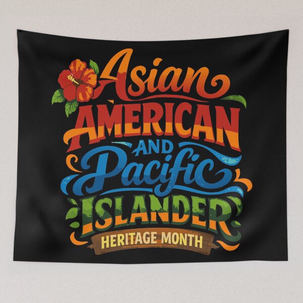 Item preview, National Asian American and Pacific Islander Heritage Month designed and sold by Colorfulman.