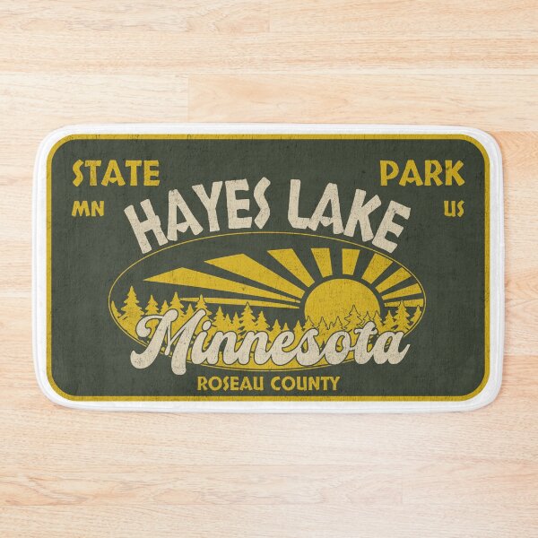 Artikelvorschau, Hayes Lake State Park, Roseau County, Minnesota, Abzeichenentwurf entworfen und verkauft von Wanderful-roads.
