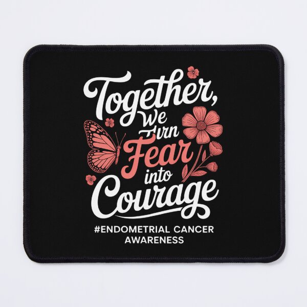 Item preview, Endometrial Cancer Awareness Peach Ribbon designed and sold by Moon-Ape.