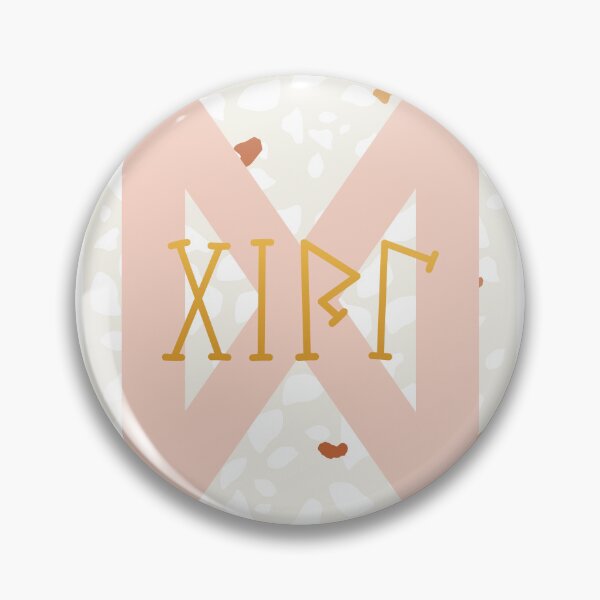 Item preview, Birthday card Girl runic D (Dagaz) designed and sold by TotalKejas.