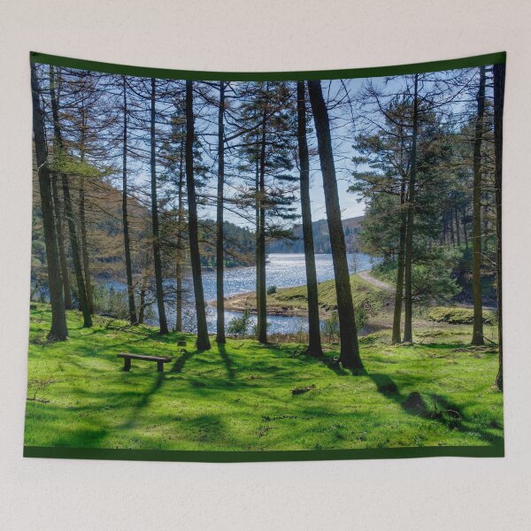 Item preview, Howden Reservoir and Woodland designed and sold by Alisonchambers2.