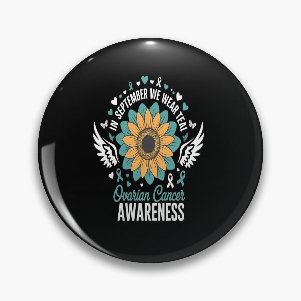 Item preview, in September We Wear Teal Ovarian Cancer Awareness designed and sold by RonnasJackson.