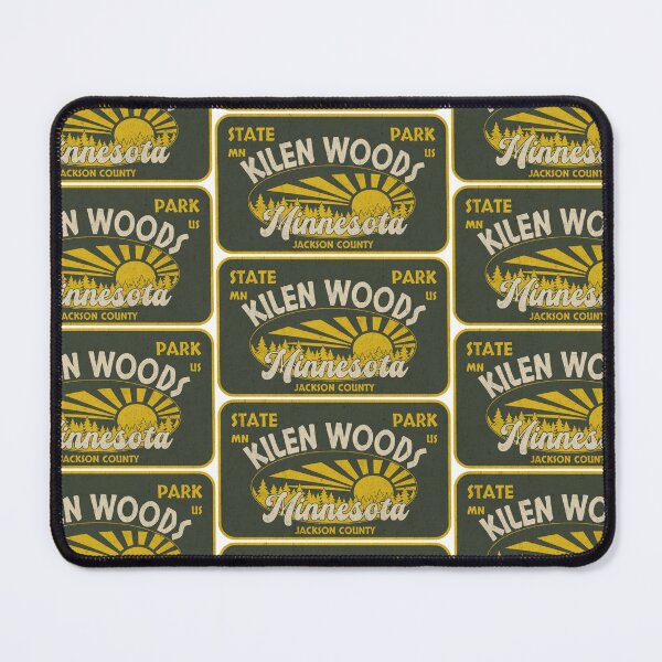 Item preview, Kilen Woods State Park, Jackson County, Minnesota, badge design designed and sold by Wanderful-roads.