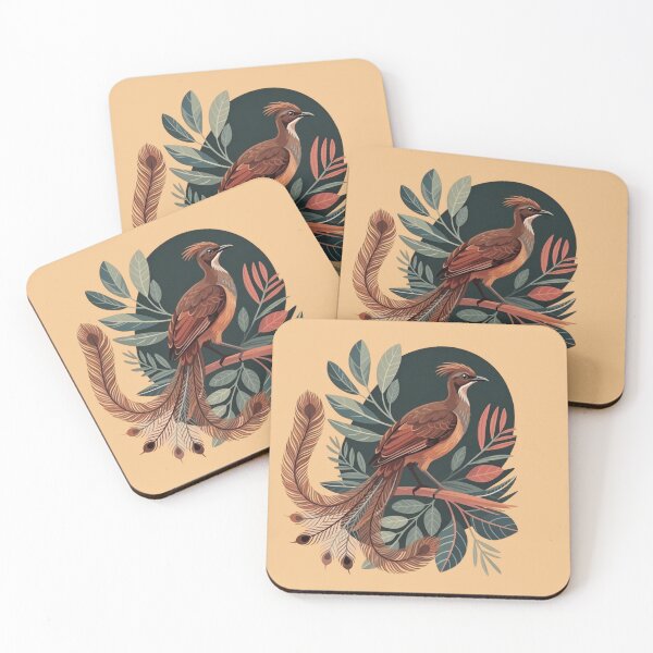 Item preview, Modern Folklore Superb Lyrebird – Elegant Australian Botanical Art designed and sold by Wennebabs.