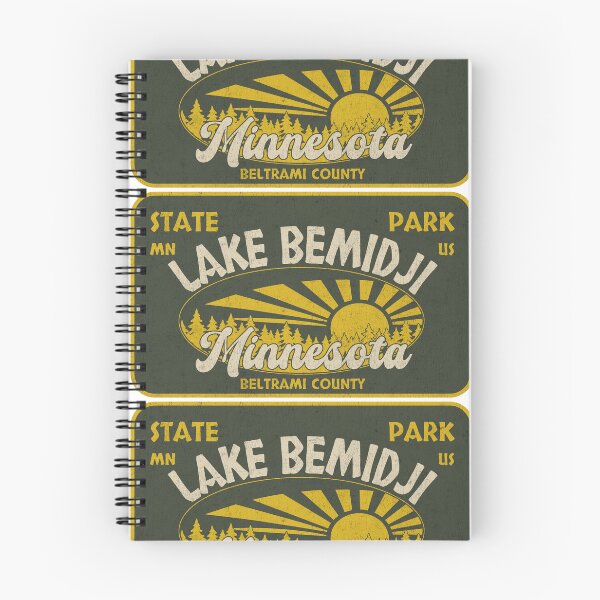 Item preview, Lake Bemidji State Park, Beltrami County, Minnesota, badge design designed and sold by Wanderful-roads.