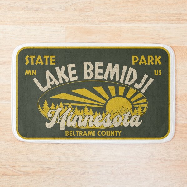 Item preview, Lake Bemidji State Park, Beltrami County, Minnesota, badge design designed and sold by Wanderful-roads.