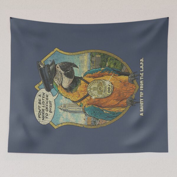 Item preview, Don't Be a Nerd, Listen to Officer Byrd 1981 designed and sold by AstroZombie6669.