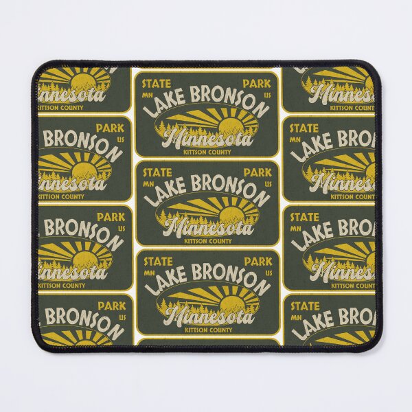 Item preview, Lake Bronson State Park, Kittson County, Minnesota, badge design designed and sold by Wanderful-roads.
