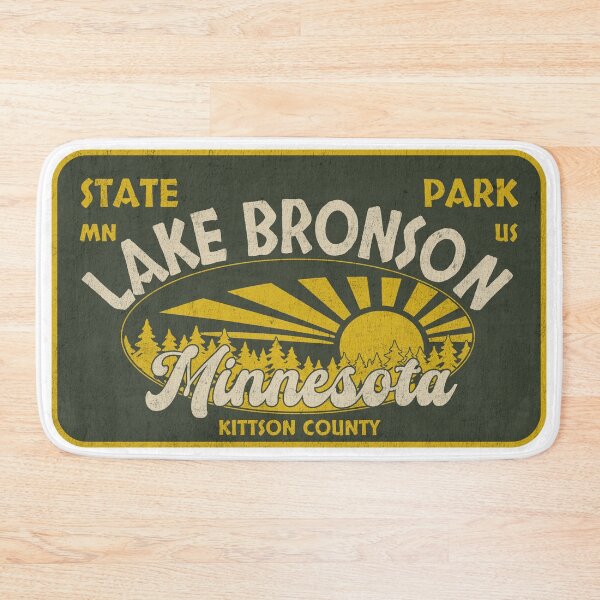 Item preview, Lake Bronson State Park, Kittson County, Minnesota, badge design designed and sold by Wanderful-roads.