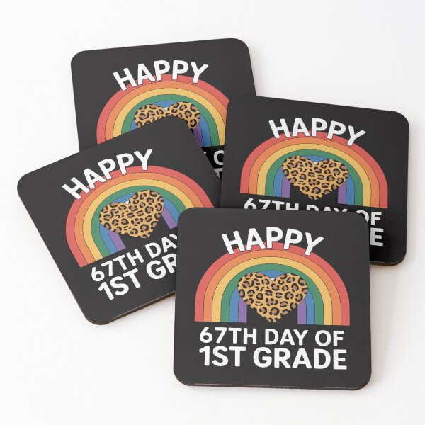 Item preview, 67 Days of School Happy 67th Day of 1st Grade Teacher designed and sold by Love Gift.