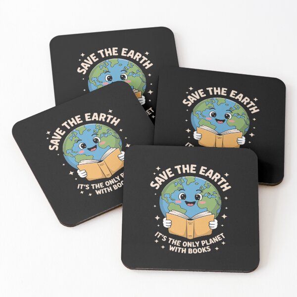 Item preview, Save Earth It´s Only Planet with Books Reader Earth Day designed and sold by RonnasJackson.