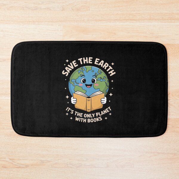 Item preview, Save Earth It´s Only Planet with Books Reader Earth Day designed and sold by RonnasJackson.