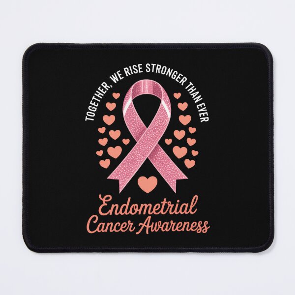 Item preview, Endometrial Cancer Awareness Peach Ribbon designed and sold by Moon-Ape.