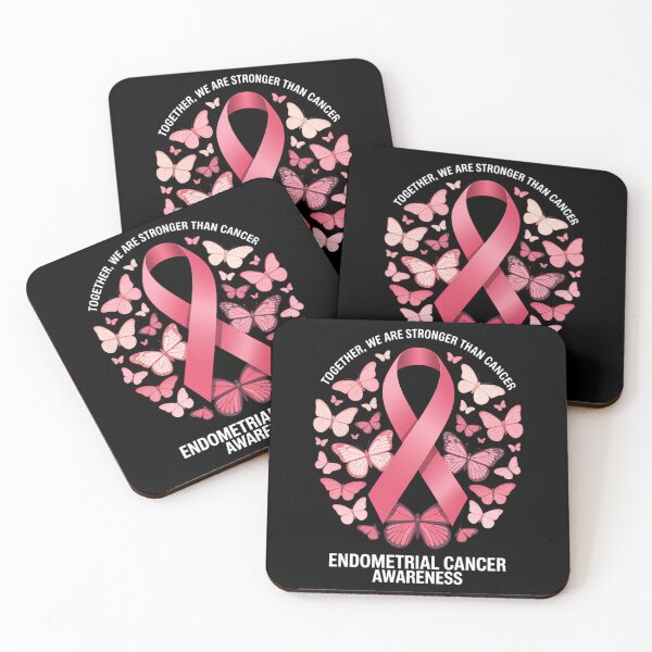 Item preview, Endometrial Cancer Awareness Peach Ribbon designed and sold by Moon-Ape.