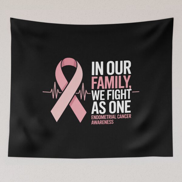 Item preview, Endometrial Cancer Awareness Peach Ribbon designed and sold by Moon-Ape.