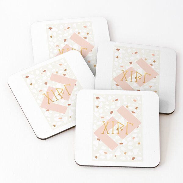 Item preview, Birthday card Girl runic J (Jera) designed and sold by TotalKejas.