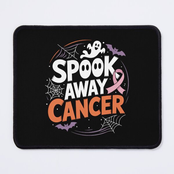 Item preview, Spook Away Cancer October Halloween Breast Cancer Awareness designed and sold by Moon-Ape.