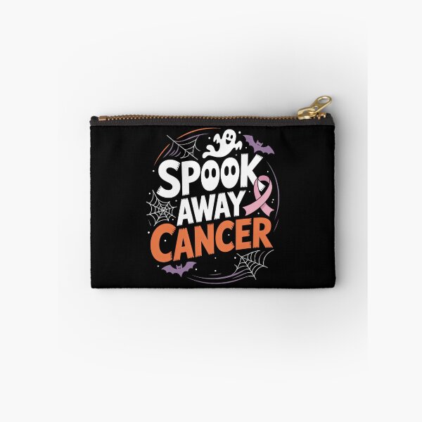 Item preview, Spook Away Cancer October Halloween Breast Cancer Awareness designed and sold by Moon-Ape.