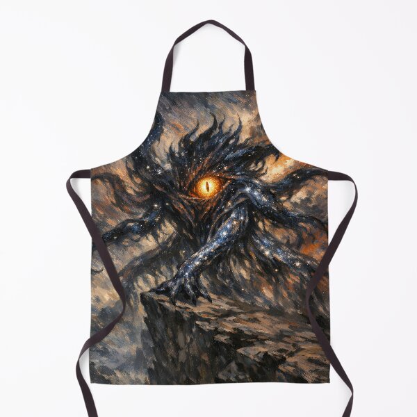 Item preview, Eldritch Cosmic Horror Creature with Burning Eye – Dark Fantasy Galaxy Monster Art designed and sold by cr6zym1nd.