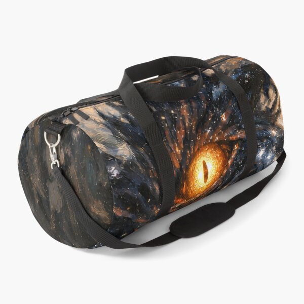 Item preview, Eldritch Cosmic Horror Creature with Burning Eye – Dark Fantasy Galaxy Monster Art designed and sold by cr6zym1nd.
