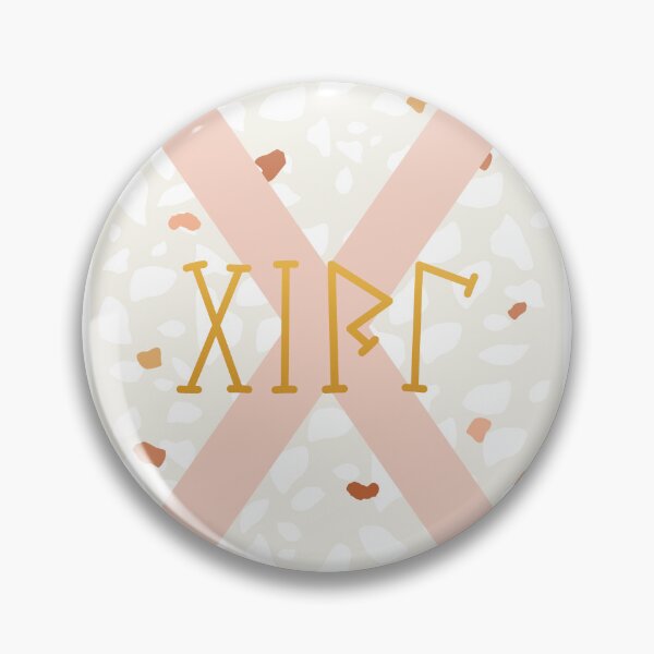 Item preview, Birthday card Girl runic G (Gebo) designed and sold by TotalKejas.