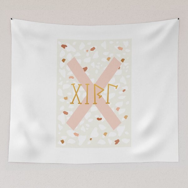 Item preview, Birthday card Girl runic G (Gebo) designed and sold by TotalKejas.