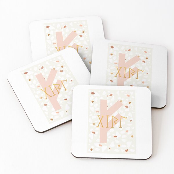 Item preview, Birthday card Girl runic F (Fehu) designed and sold by TotalKejas.