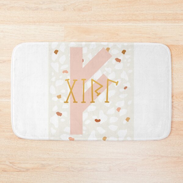 Item preview, Birthday card Girl runic F (Fehu) designed and sold by TotalKejas.
