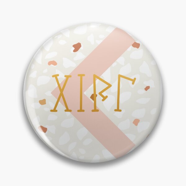 Item preview, Birthday card Girl runic K (Kenaz) designed and sold by TotalKejas.