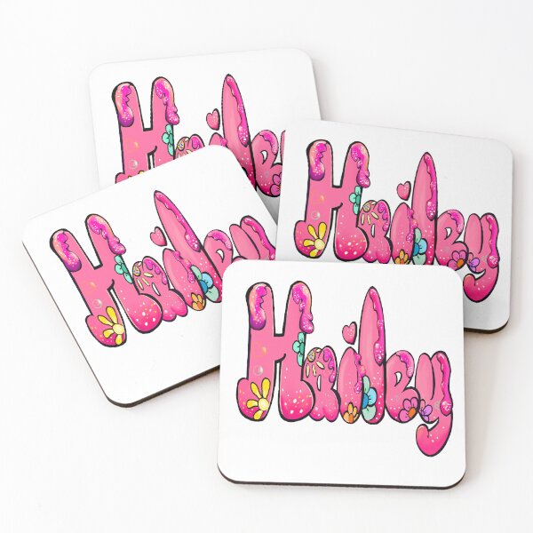 Item preview, Hailey popular girls first name in pink Personalized personalised customised name Hailey  designed and sold by Artonmytee.