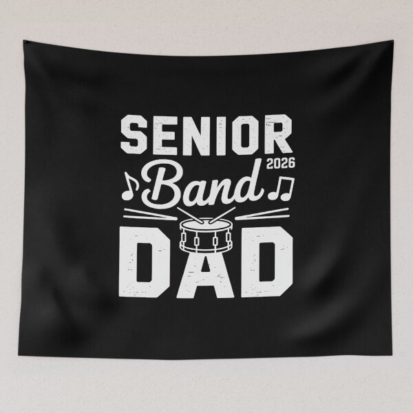 Item preview, Senior Band Dad 2026 Marching Band Class of 2026 Drum designed and sold by RonnasJackson.