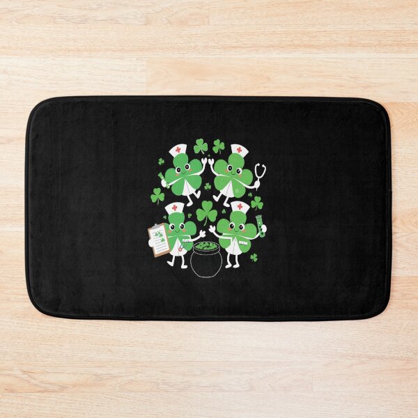 Item preview, St Patricks Day Shamrock Nurses designed and sold by RonnasJackson.