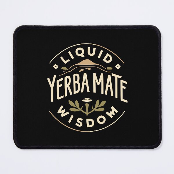 Item preview, Yerba Mate Liquid Wisdom Vintage Badge Design designed and sold by CyfroweMysli.