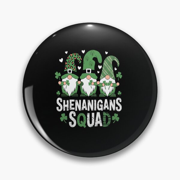 Item preview, St Patricks Nurses Love Shenanigans Gnomes Scrub designed and sold by RonnasJackson.