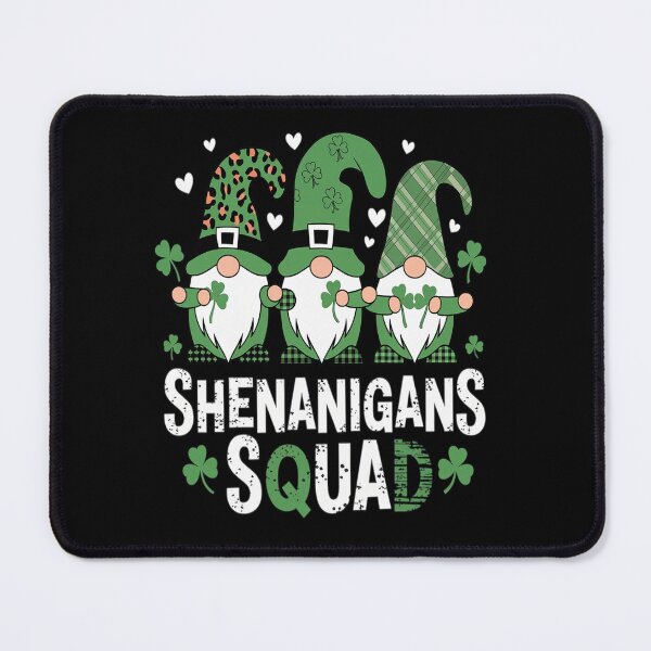 Item preview, St Patricks Nurses Love Shenanigans Gnomes Scrub designed and sold by RonnasJackson.