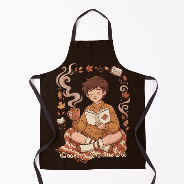 Item preview, Cozy Season Cute Autumn Reader Aesthetic Book Lover Design designed and sold by AmazingEG.