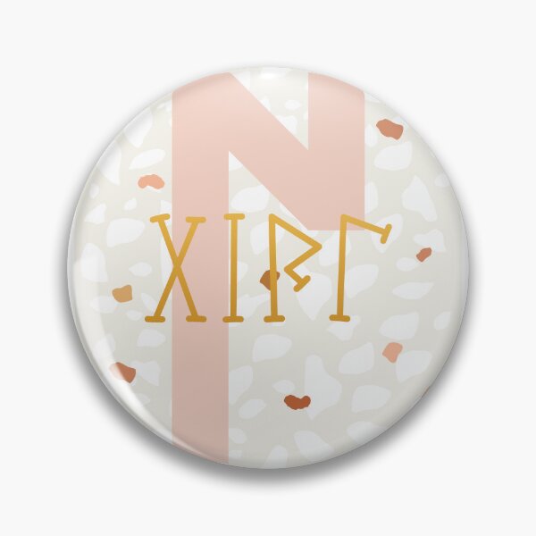 Item preview, Birthday card Girl runic Q rune (inofficial) designed and sold by TotalKejas.