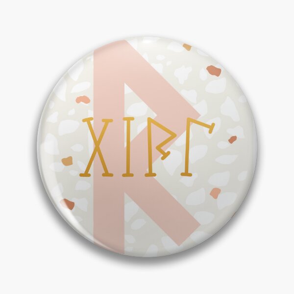 Item preview, Birthday card Girl runic R (Raidho) rune designed and sold by TotalKejas.