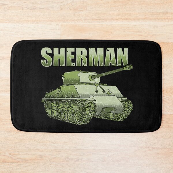 Item preview, Vintage Sherman Tank Military Graphic Tee designed and sold by Emberglowo.