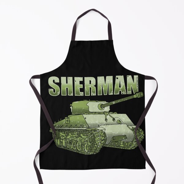 Item preview, Vintage Sherman Tank Military Graphic Tee designed and sold by Emberglowo.