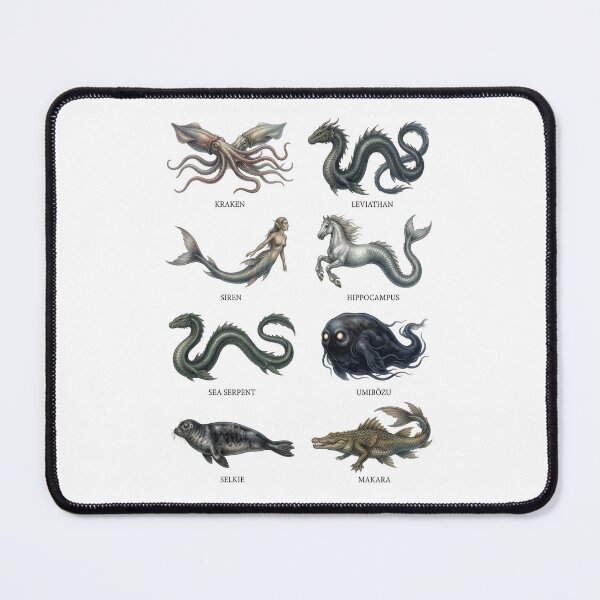 Item preview, Mythical Sea Creatures designed and sold by ArunDandiboina.