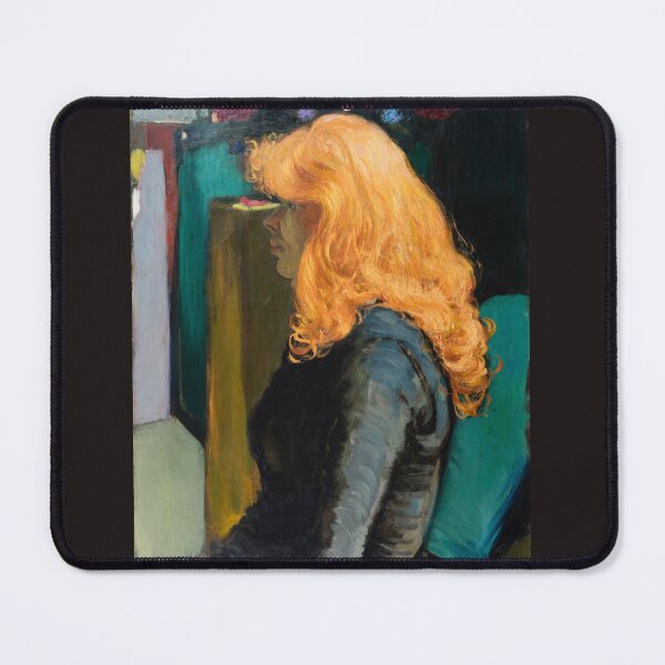 Item preview, The beautiful red-haired Maud, Anquetin, cloisonnism 1890 designed and sold by L'Atelier 1888.