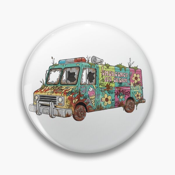 Item preview, Post Apocalyptic Ice Cream Truck - 100 Years Decay designed and sold by octozap.
