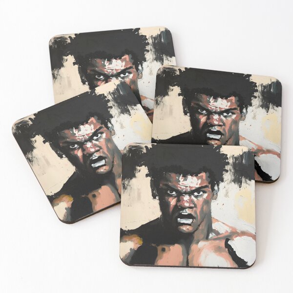 Item preview, Powerful Boxer Portrait – Intense Modern Art designed and sold by ArtFireGallery.