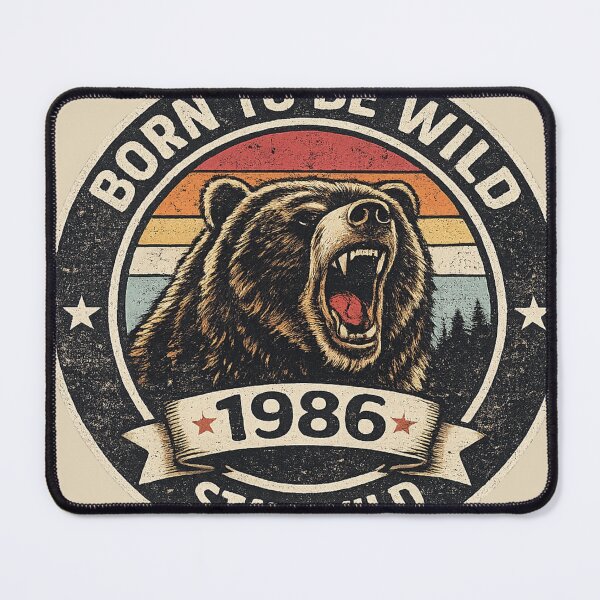 Item preview, Born To Be Wild Vintage 1986 designed and sold by PrintRavista.