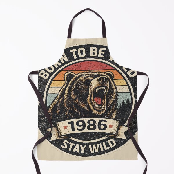 Item preview, Born To Be Wild Vintage 1986 designed and sold by PrintRavista.
