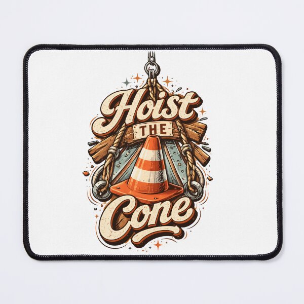 Item preview, Hoist The Cone Retro Baseball Celebration Graphic designed and sold by axiksa10.