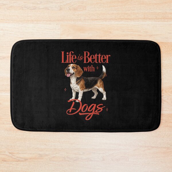 Item preview, LIFE IS BETTER - BEAGLE | Pets and Dogs lovers for Men and Women t-shirt designed and sold by panchiTWO.