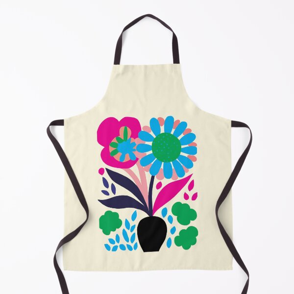 Item preview, Cool Colorful Capacious Folk Floral Abstract Design designed and sold by CharlottePlaceArt.